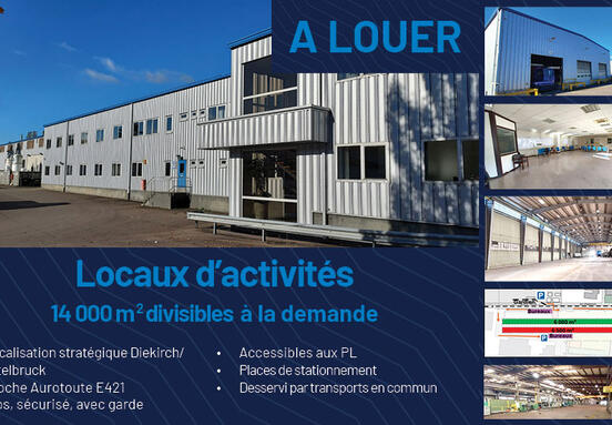 Locaux industriels 14 000 m2 Astron Buildings